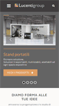 Mobile Screenshot of lucentigroup.it